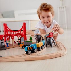 Set de joaca Hape Busy City Rail E3730 Thumb