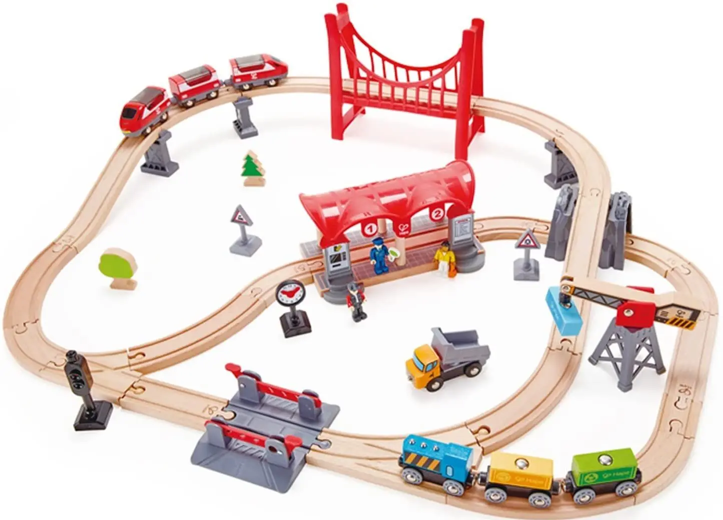Set de joaca Hape Busy City Rail E3730