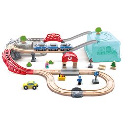 Set de joaca Hape City Train E3771 (Multicolor)