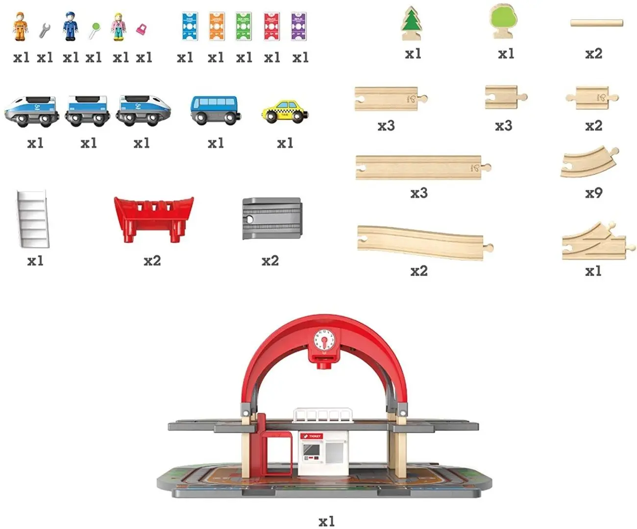 Set de joaca Hape Grand City Station E3725