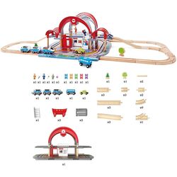 Set de joaca Hape Grand City Station E3725 Thumb