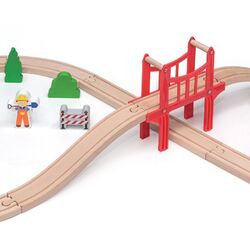 Tren cu sine Viga Toys Train 50266 (Multicolor) Thumb