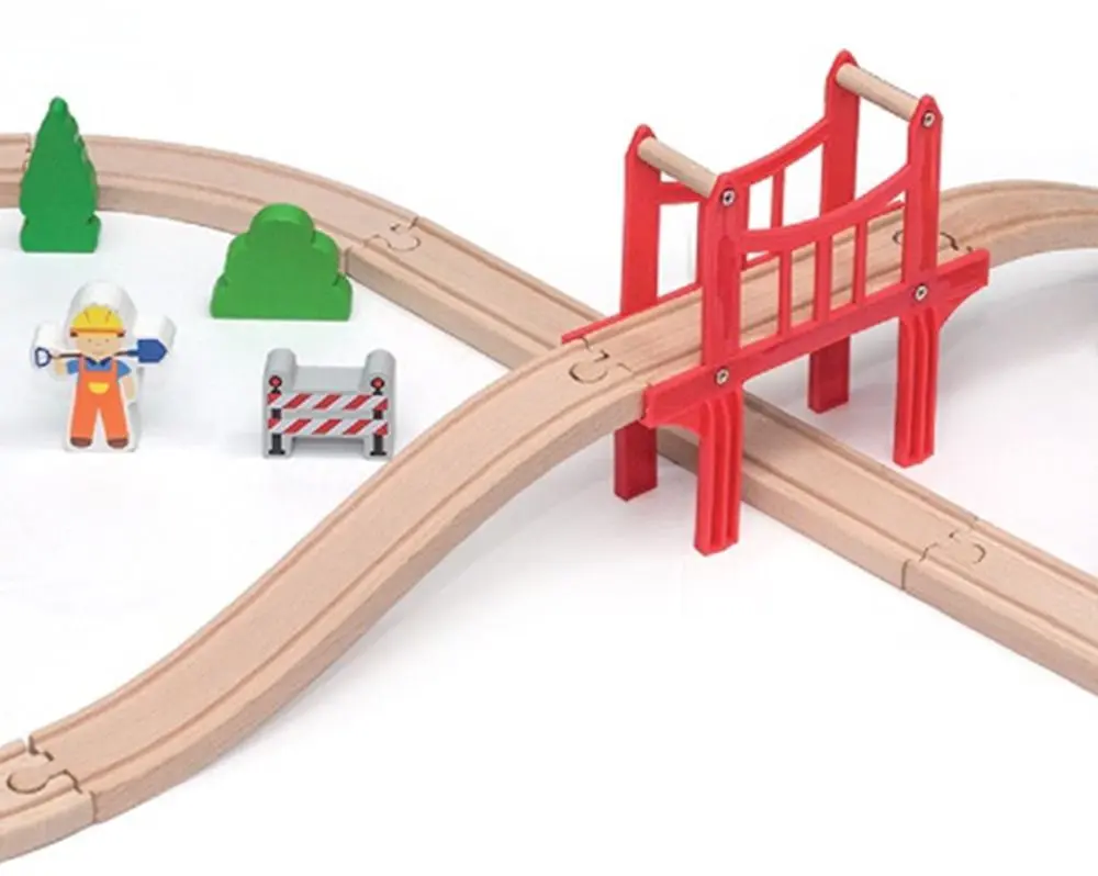 Tren cu sine Viga Toys Train 50266 (Multicolor) - 2