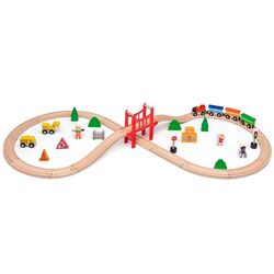 Tren cu sine Viga Toys Train 50266 (Multicolor) Thumb