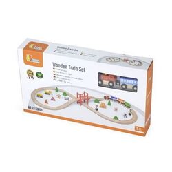 Tren cu sine Viga Toys Train 50266 (Multicolor) Thumb