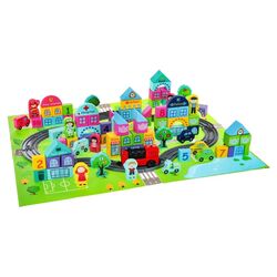 Конструктор Beilaluna Electric Railway City Blocks BLLN-3515 (Multicolor)