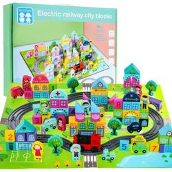 Конструктор Beilaluna Electric Railway City Blocks BLLN-3515 (Multicolor) Thumb
