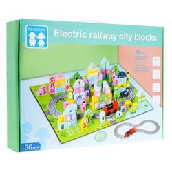 Конструктор Beilaluna Electric Railway City Blocks BLLN-3515 (Multicolor) Thumb