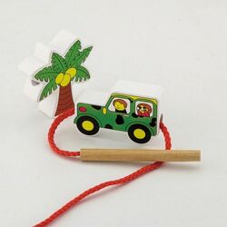 Cuburi educative Viga Toys Zoo 59549 (Multicolor) Thumb