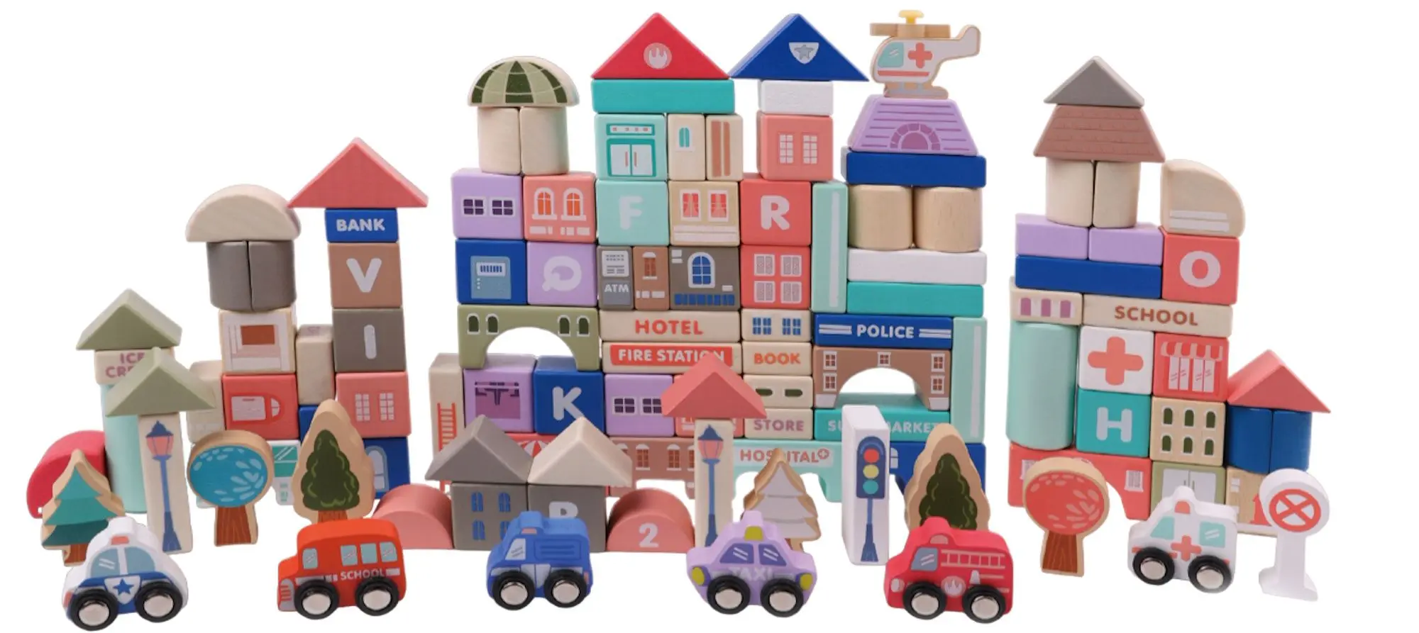 Constructor Ecotoys HM015220 (Multicolor)