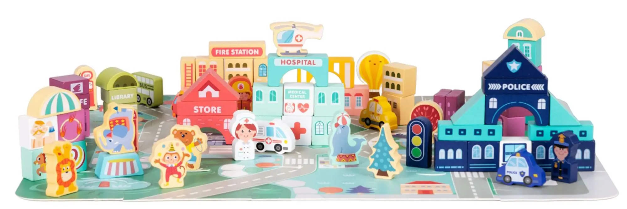 Constructor Ecotoys MA802 (Multicolor)