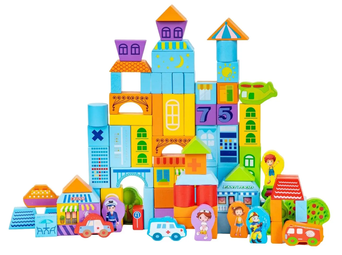 Constructor Ecotoys SR19001 (Multicolor)