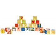 Cuburi educative Hape ABC Blocks E0419