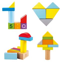 Constructor Hape Building Blocks (Multicolor) Thumb