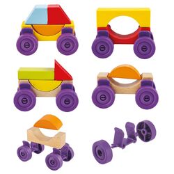 Constructor Hape Building Blocks (Multicolor) Thumb