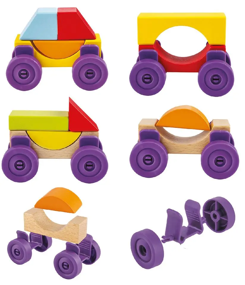 Constructor Hape Building Blocks (Multicolor) - 6