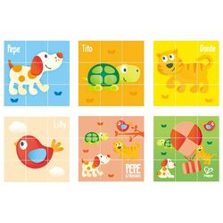 Cuburi educative Hape Friendship E0452 (Multicolor) Thumb