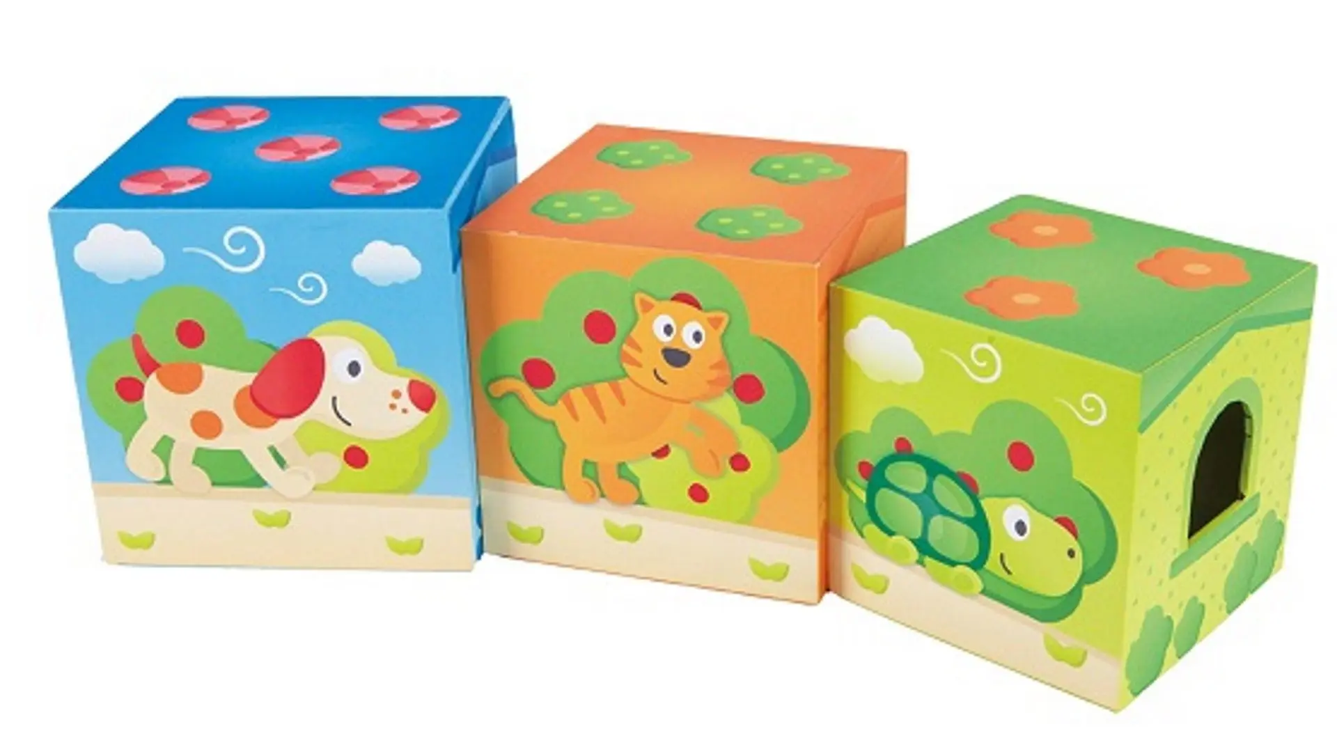 Развивающие кубики Hape Friendship Tower E0451 - 4