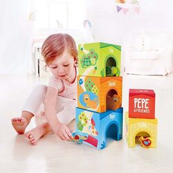 Развивающие кубики Hape Friendship Tower E0451 Thumb