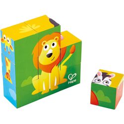 Cuburi educative Hape Jungle Animal Block Puzzle E1619