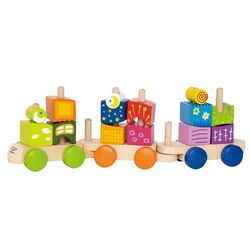 Конструктор Hape Locomotive E0417 (Multicolor)