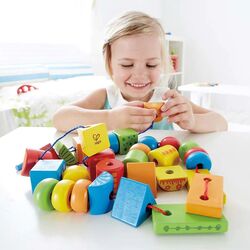 Set de figuri cu franghie Hape String-Along Shapes E1019 (Multicolor) Thumb
