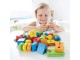 Set de figuri cu franghie Hape String-Along Shapes E1019 (Multicolor)