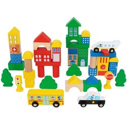 Constructor Tooky Toy City Building TH451 (Multicolor) Thumb