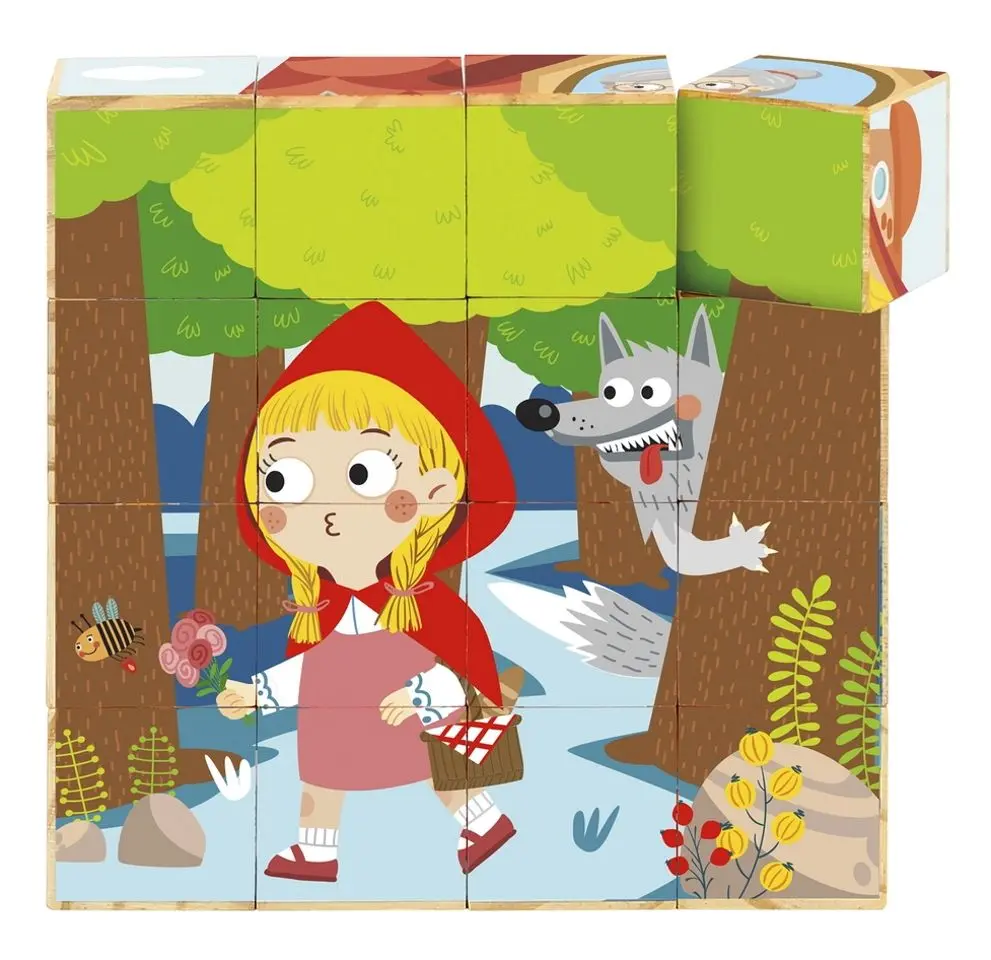 Развивающие кубики Tooky Toy TF456 (Multicolor)