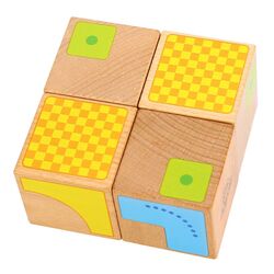 Развивающие кубики Tooky Toy TY385 (Wood) Thumb