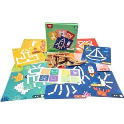 Набор блоков Tooky Toy Creative Math Sticks (Wood)