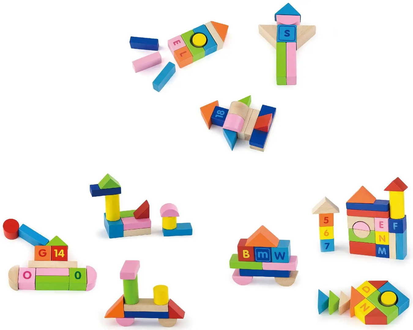 Constructor Viga Toys 50288 (Multicolor) - 2