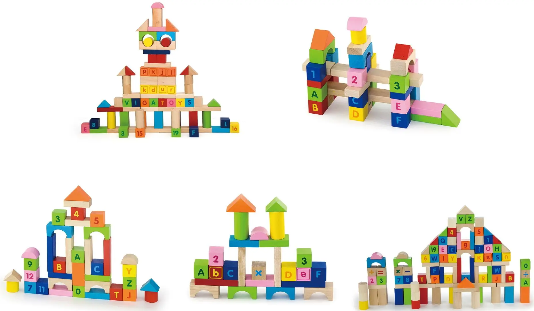 Constructor Viga Toys 50288 (Multicolor) - 4