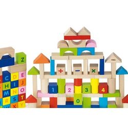 Constructor Viga Toys Alphabet and Numbers 50288 (Multicolor) Thumb