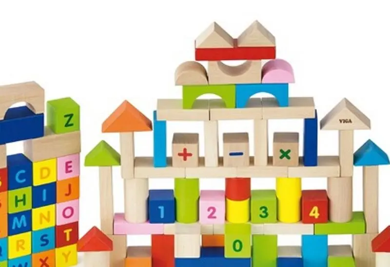 Constructor Viga Toys Alphabet and Numbers 50288 (Multicolor) - 3