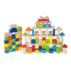 Constructor Viga Toys Alphabet and Numbers 50288 (Multicolor)