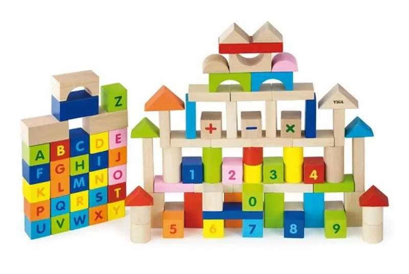 Constructor Viga Toys Alphabet and Numbers 50288 (Multicolor)