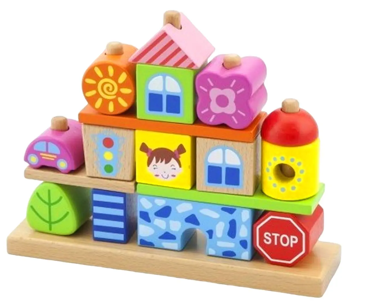 Constructor Viga Toys City 50043 (Multicolor)