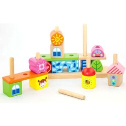 Constructor Viga Toys City 50043 (Multicolor) Thumb