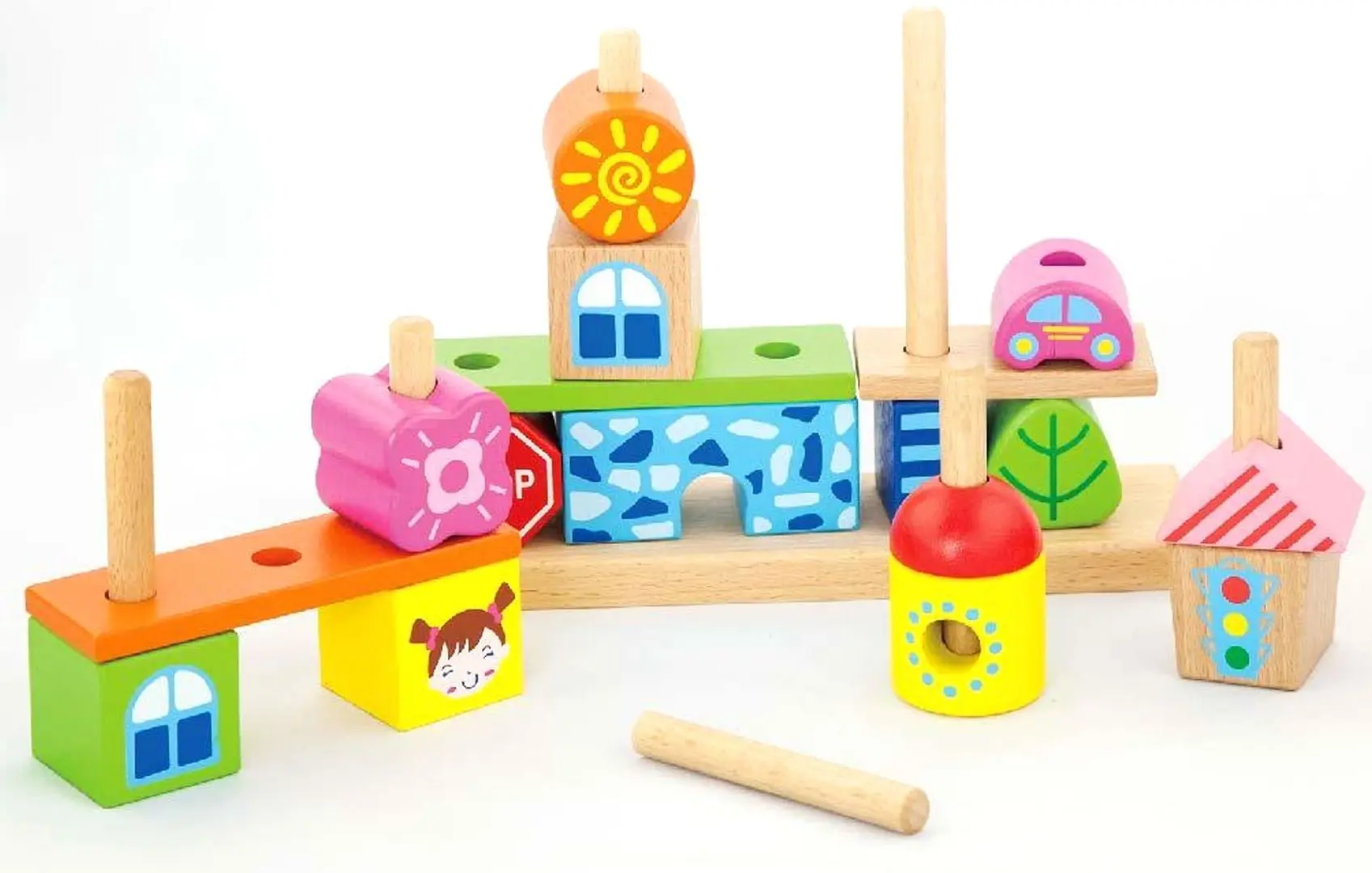 Constructor Viga Toys City 50043 (Multicolor) - 3