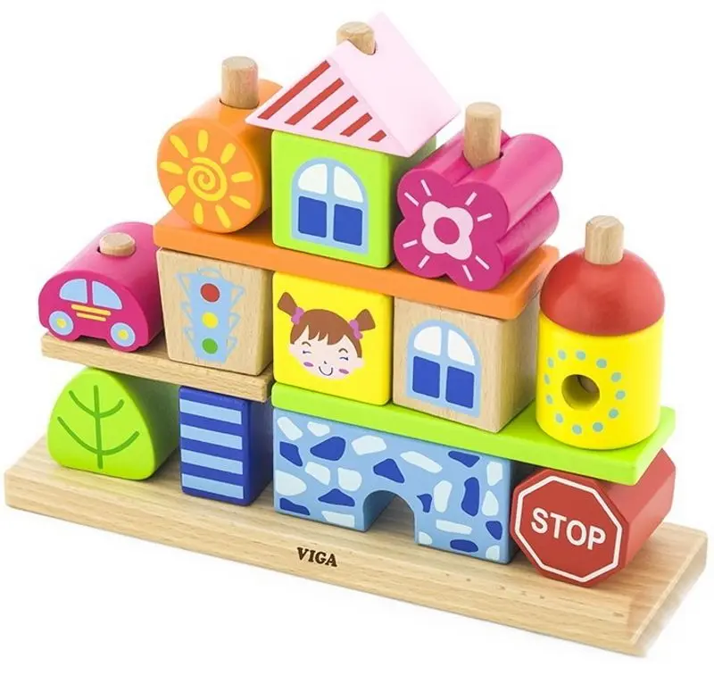 Конструктор Viga Toys City 50043 (Multicolor)