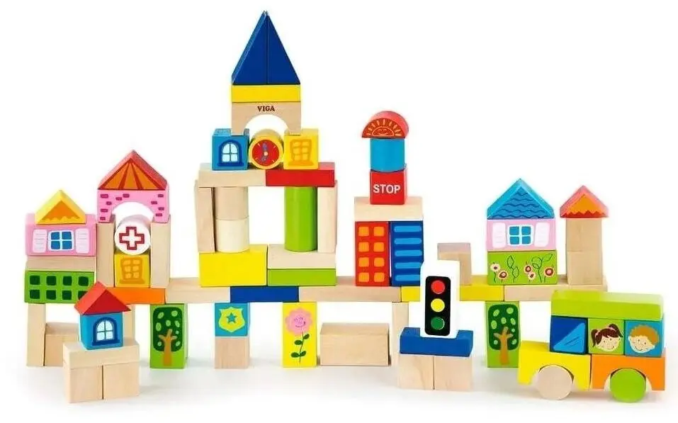 Constructor Viga Toys City 50287 (Multicolor)