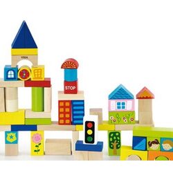 Constructor Viga Toys City 50287 (Multicolor) Thumb