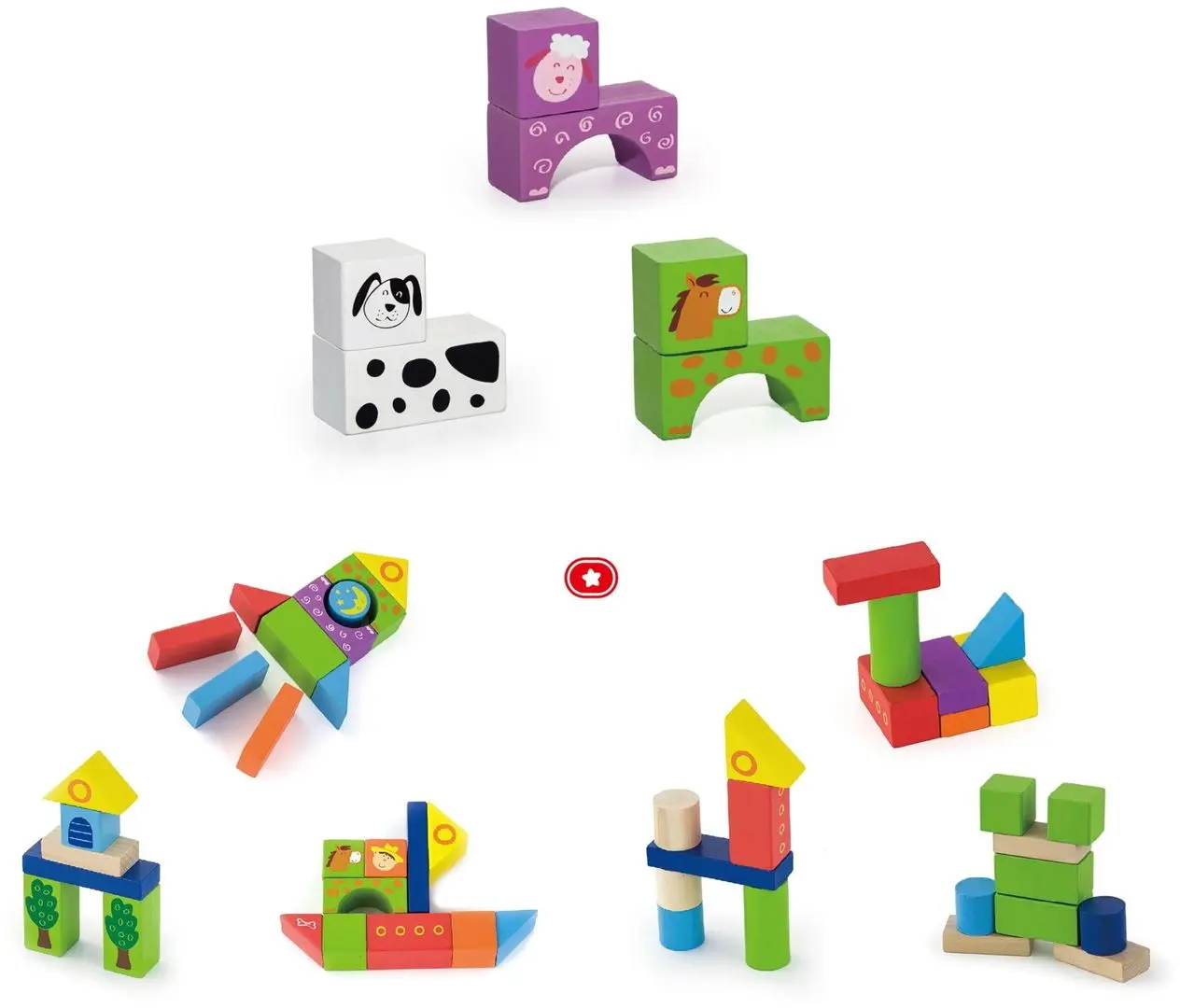Constructor Viga Toys Farm 50285 (Multicolor) - 4