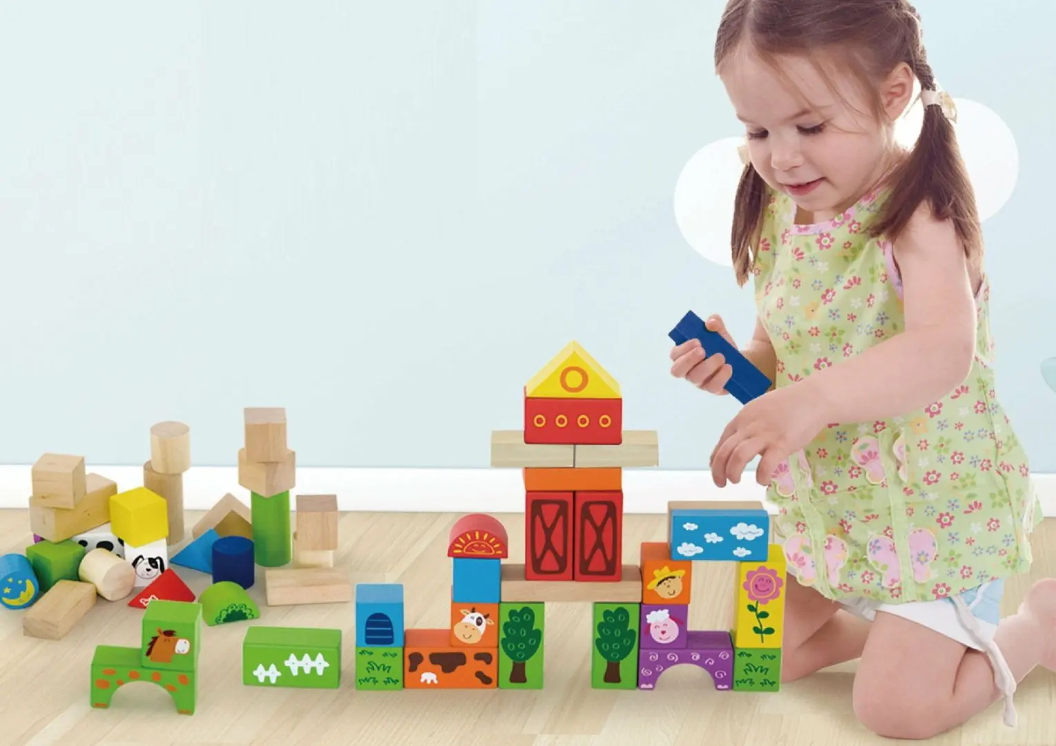 Constructor Viga Toys Farm 50285 (Multicolor) - 2