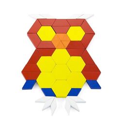 Constructor Viga Toys Geometric Blocks 50065 (Multicolor) Thumb