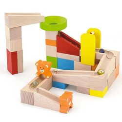 Constructor Viga Toys Marble Run 51619 (Multicolor) Thumb