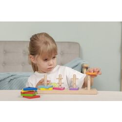 Cuburi educative Viga Toys Maze Puzzle 50968 (Multicolor) Thumb