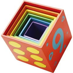 Cuburi educative Viga Toys Nesting Stacking Blocks 59461 Thumb