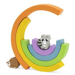 Балансир Viga Toys Rainbow Balacing Blocks 44590 (Multicolor) Thumb
